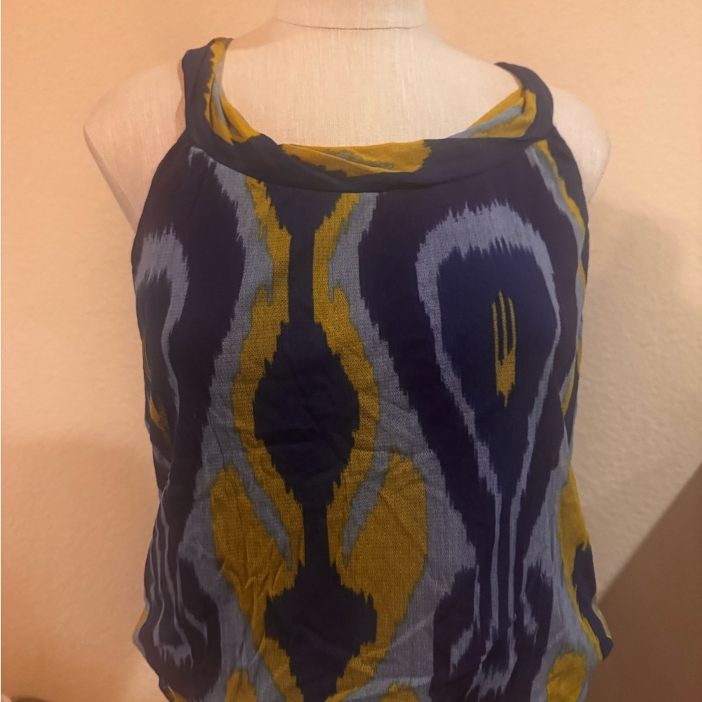 Anthropologie Weston Wear Multi Color Blouse size S